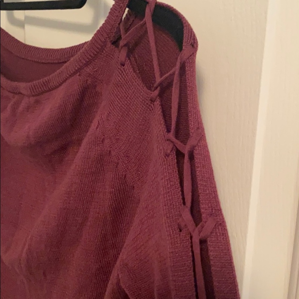 Purple Garage Sweater - Picture 3 of 5
